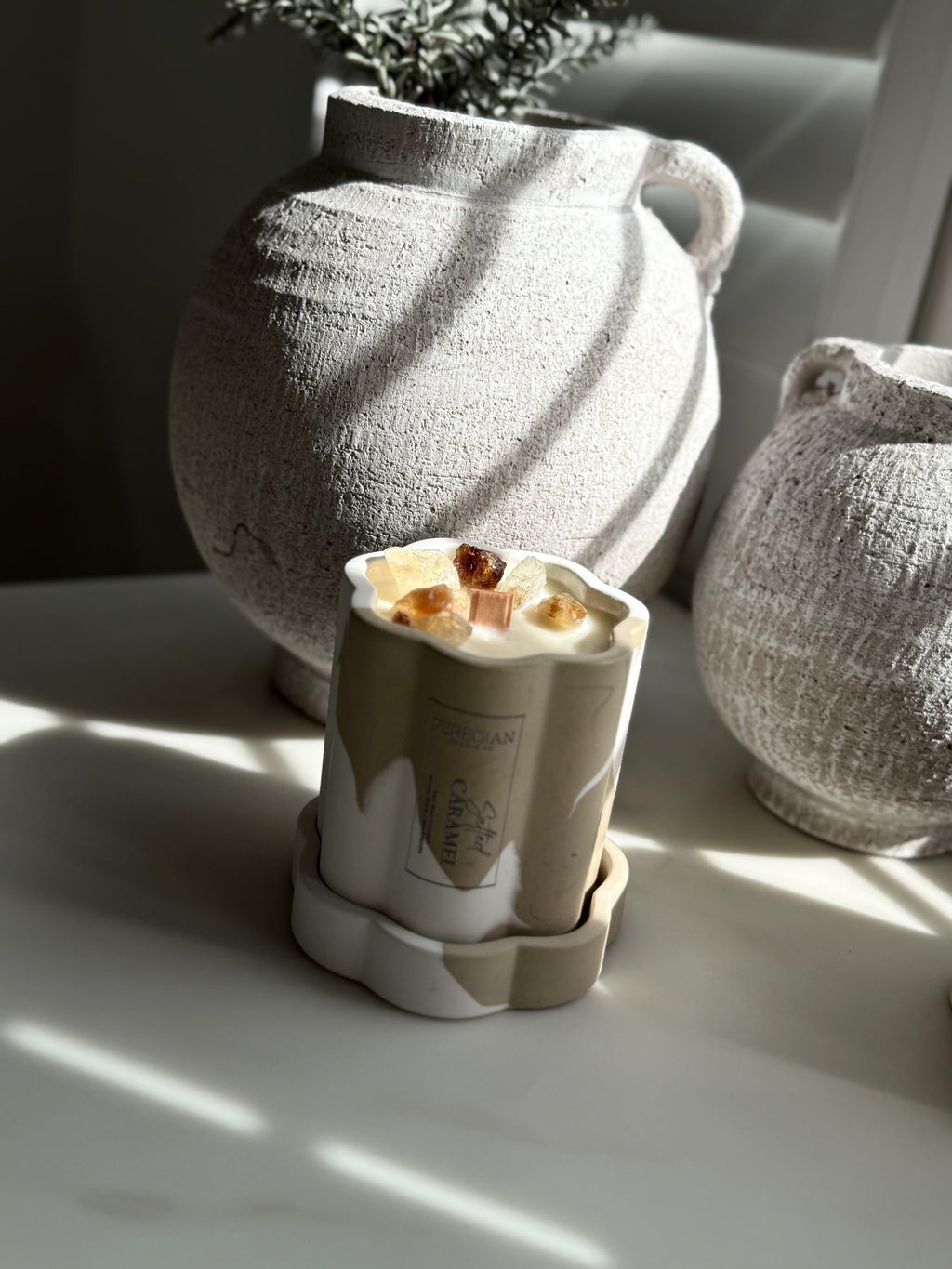 Salted Caramel - Large Wave Candle