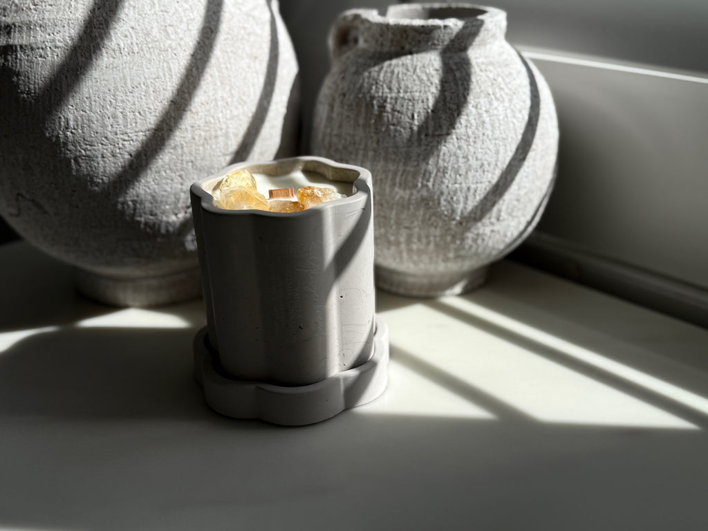 Gingerbread - Large Wave Candle