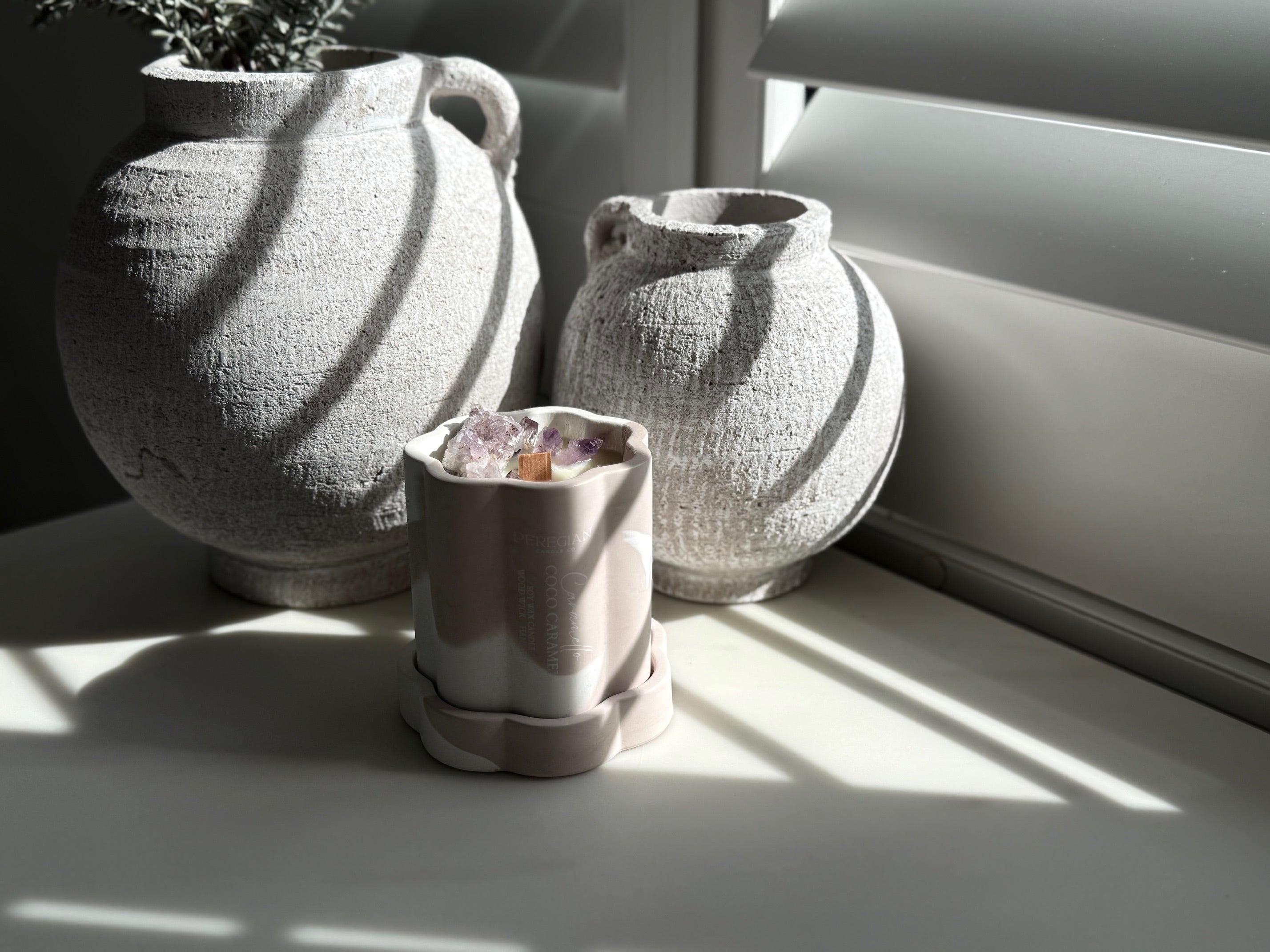 Caramello - Large Wave Candle
