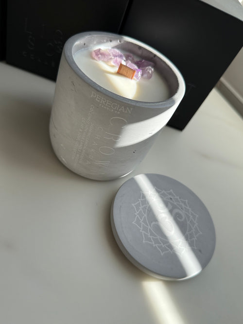 Crown Chakra - Tall Candle