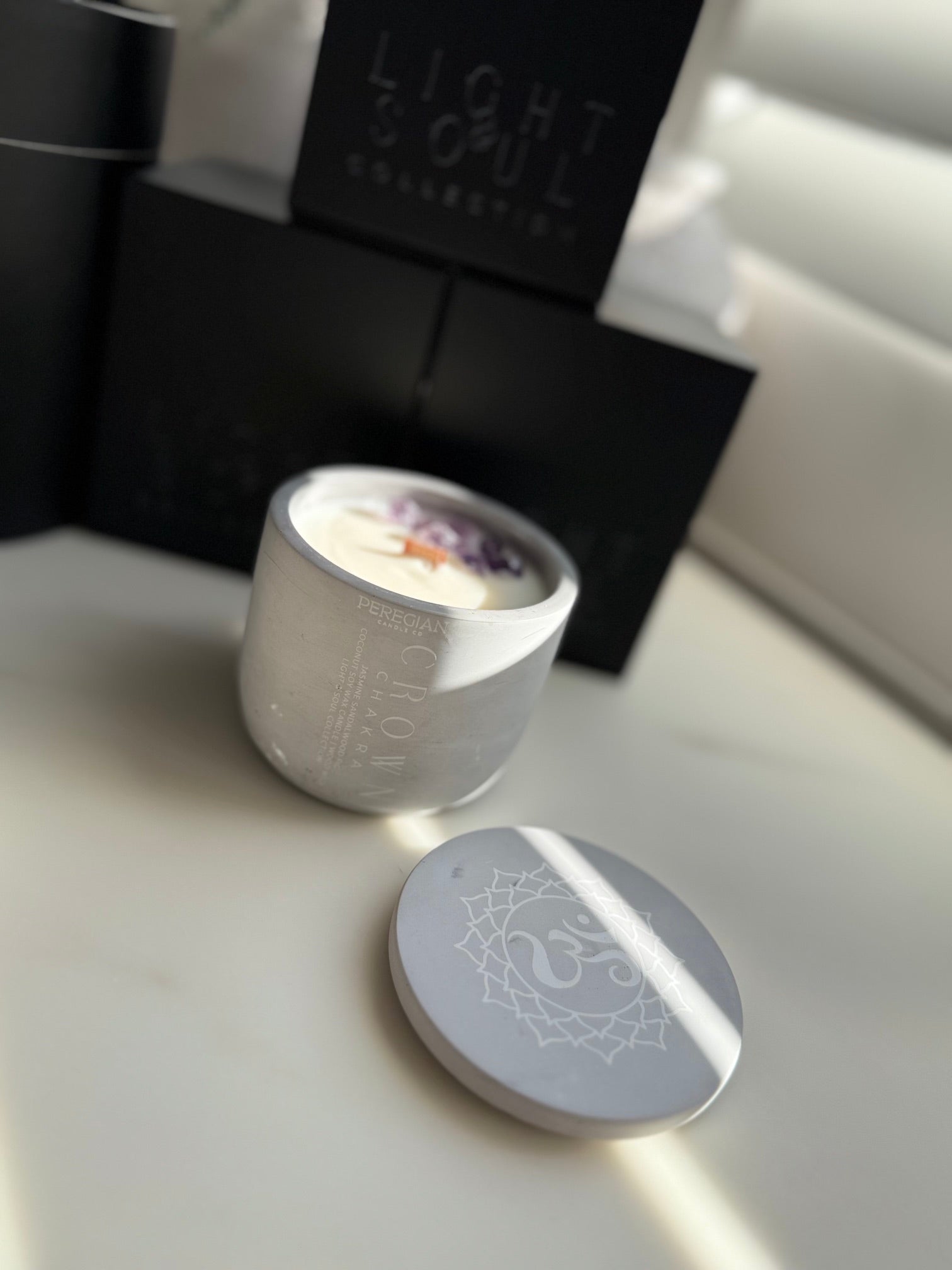 Crown Chakra - Short Candle