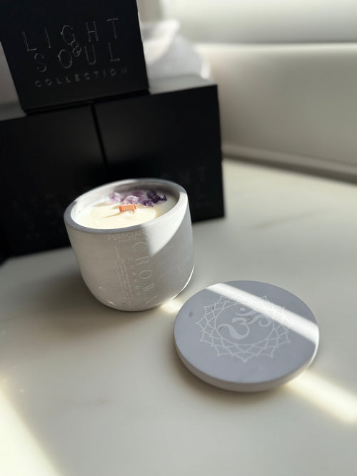 Crown Chakra - Short Candle