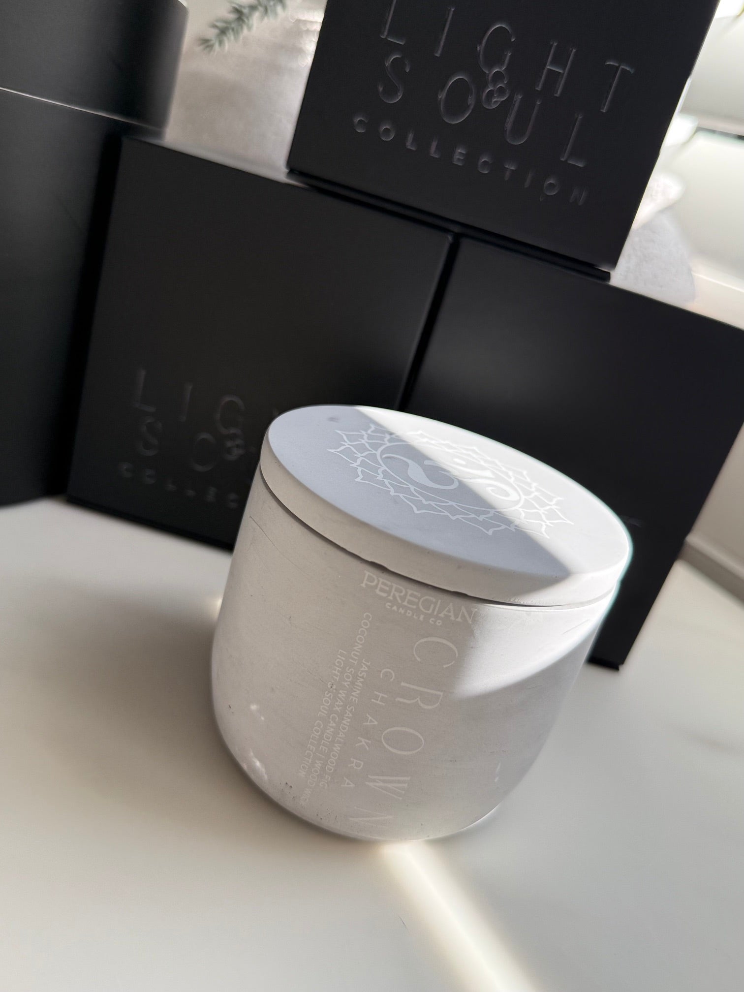 Crown Chakra - Short Candle
