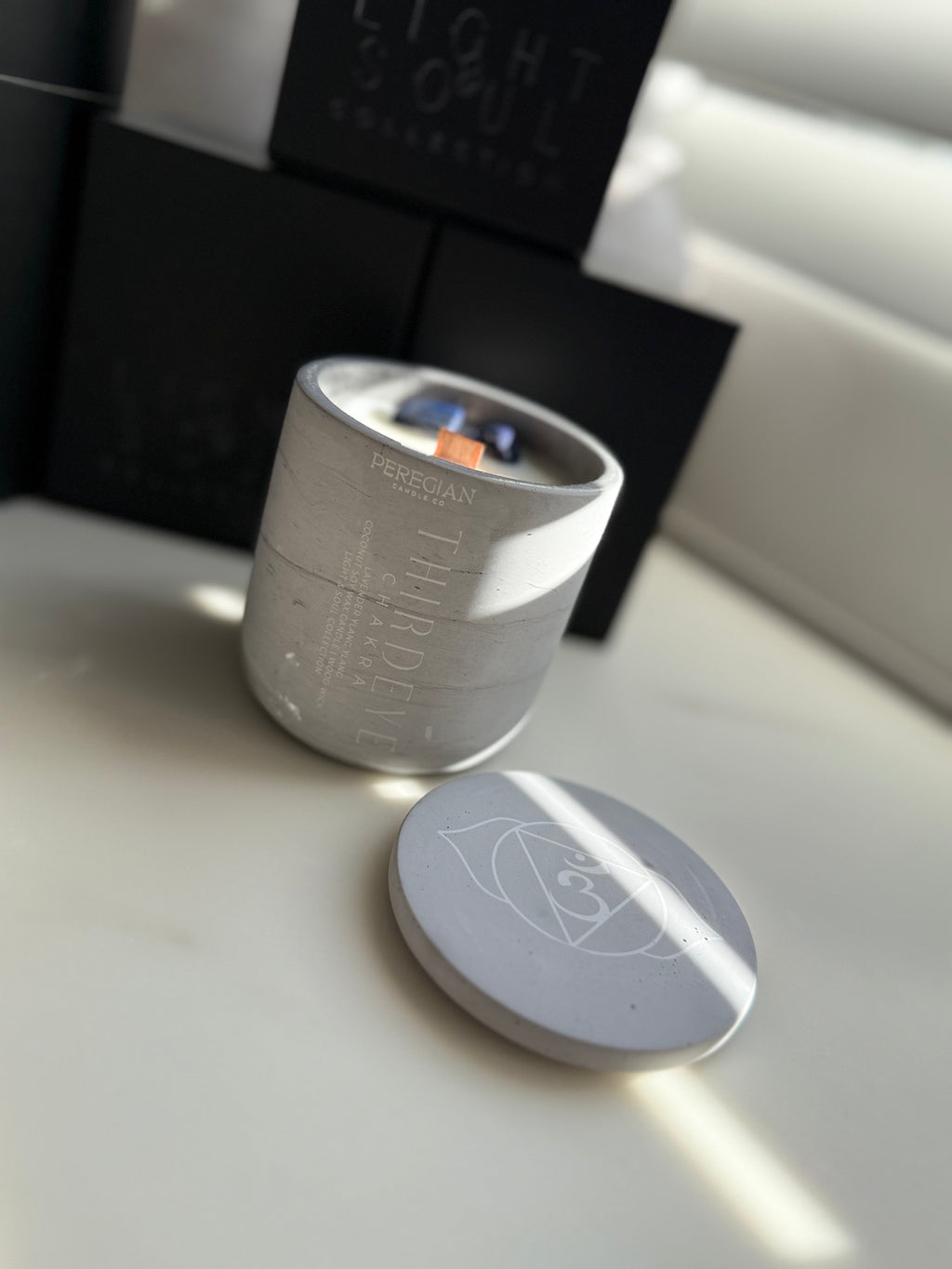 Third Eye Chakra - Tall Candle
