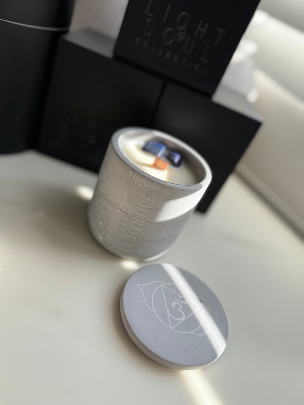 Third Eye Chakra - Tall Candle