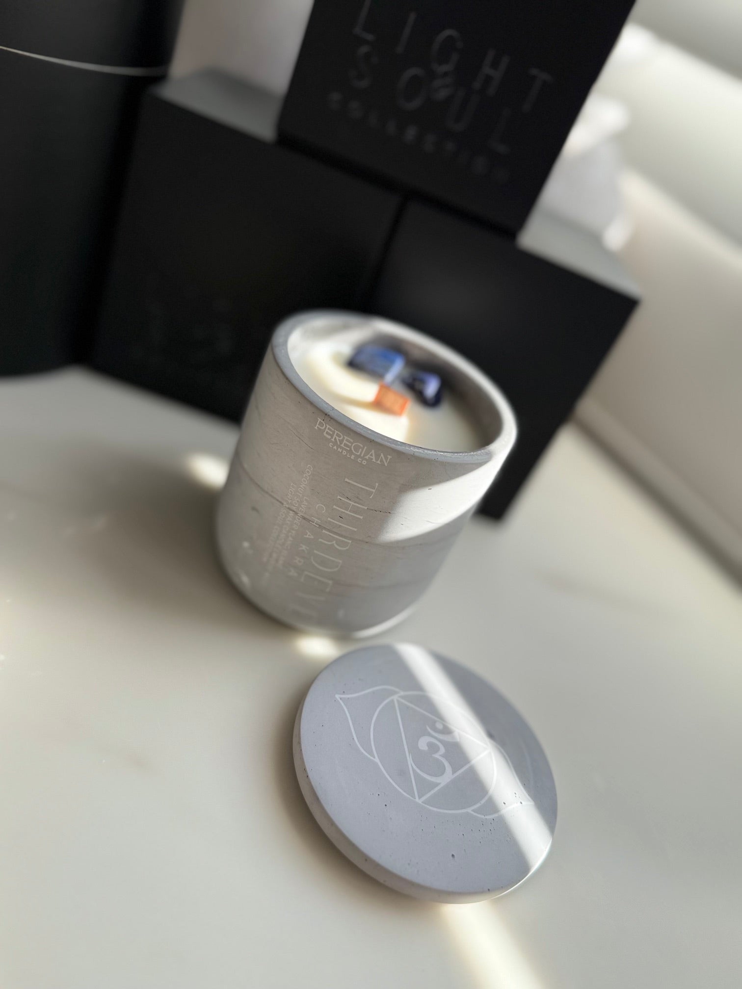 Third Eye Chakra - Tall Candle