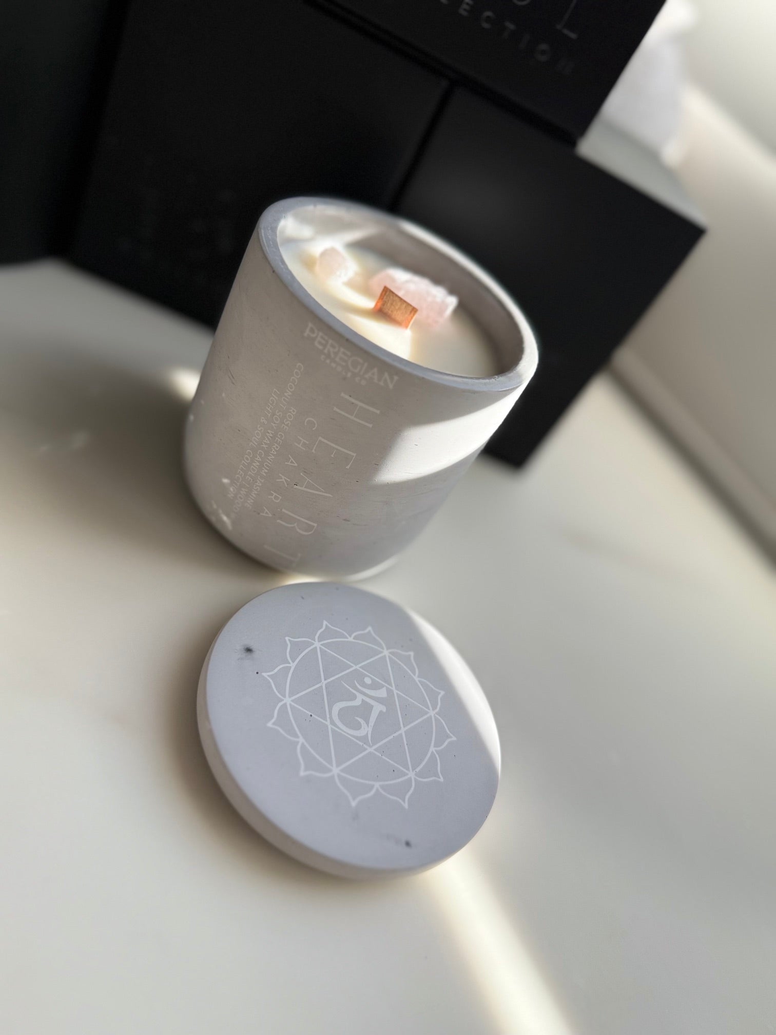 Heart Chakra - Tall Candle