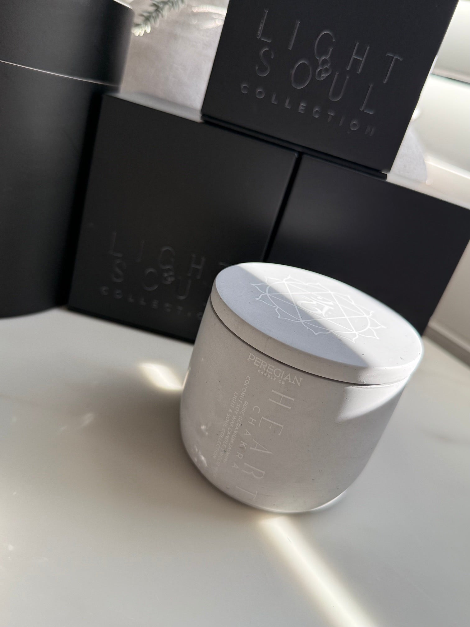 Heart Chakra - Short Candle