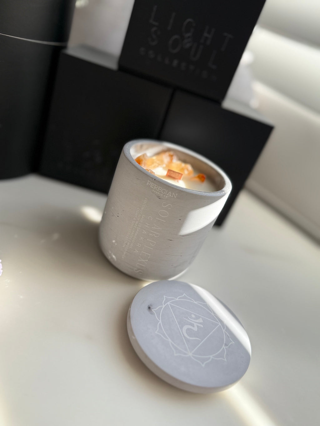Solar Plexus Chakra - Tall Candle