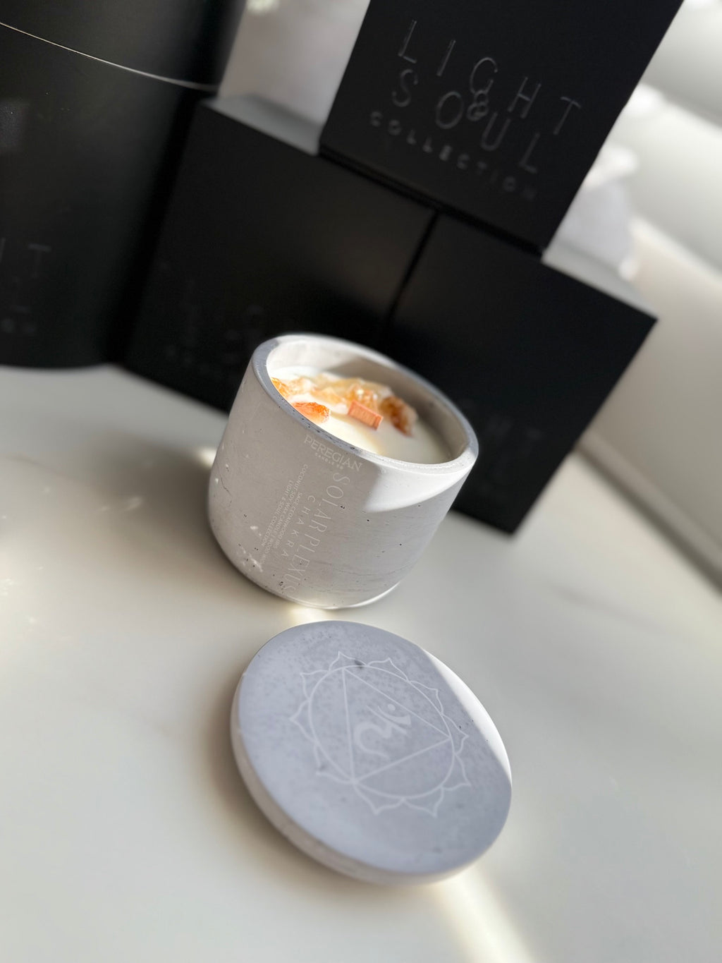 Solar Plexus Chakra - Short Candle