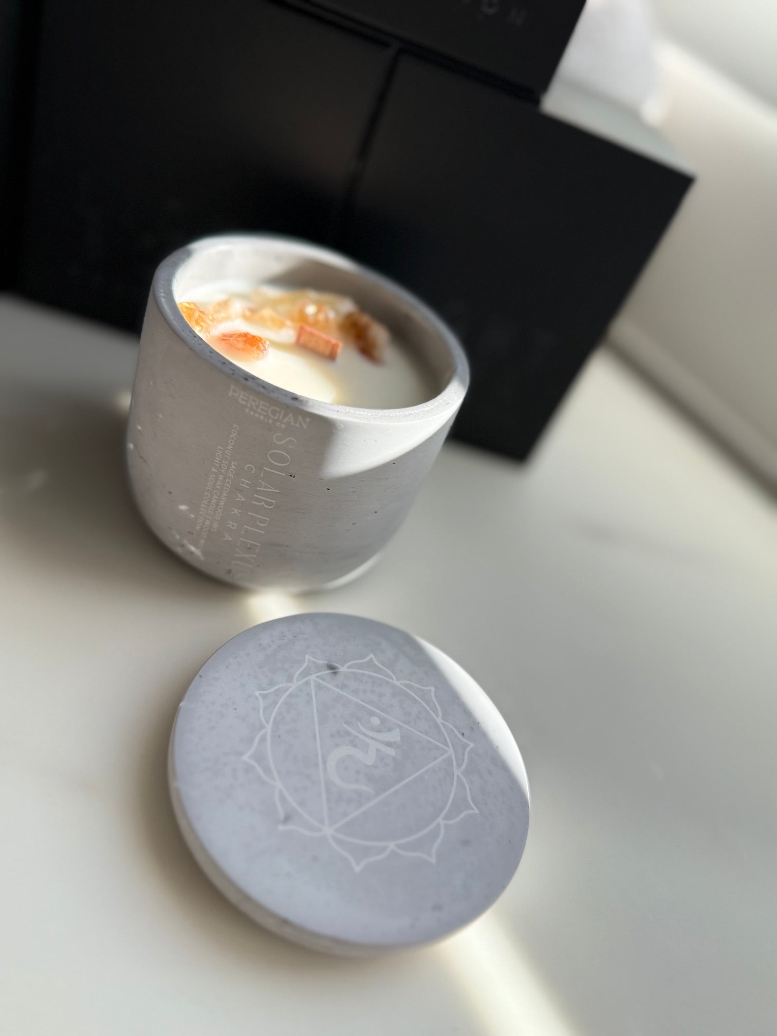 Solar Plexus Chakra - Short Candle