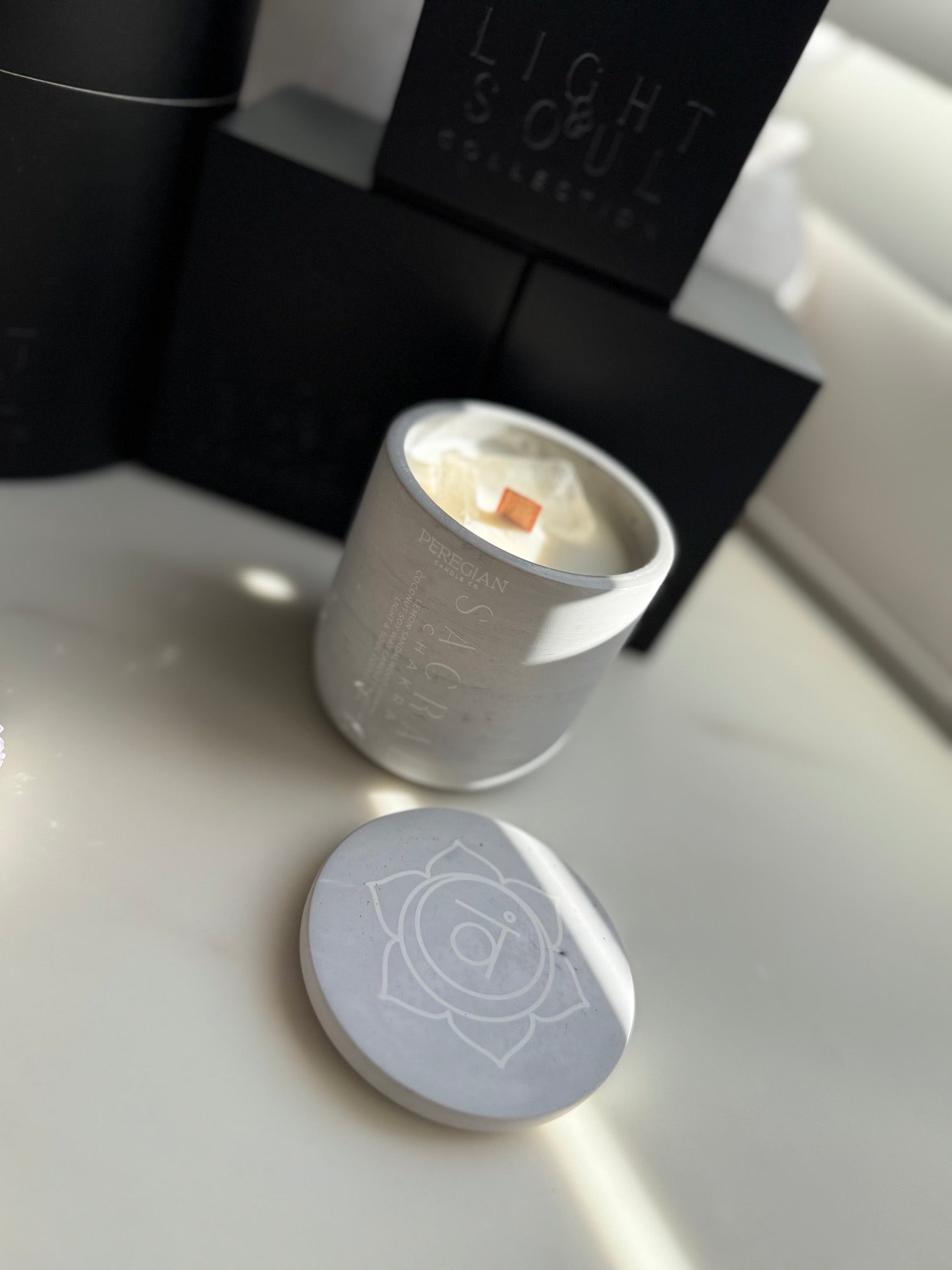 Sacral Chakra - Tall Candle