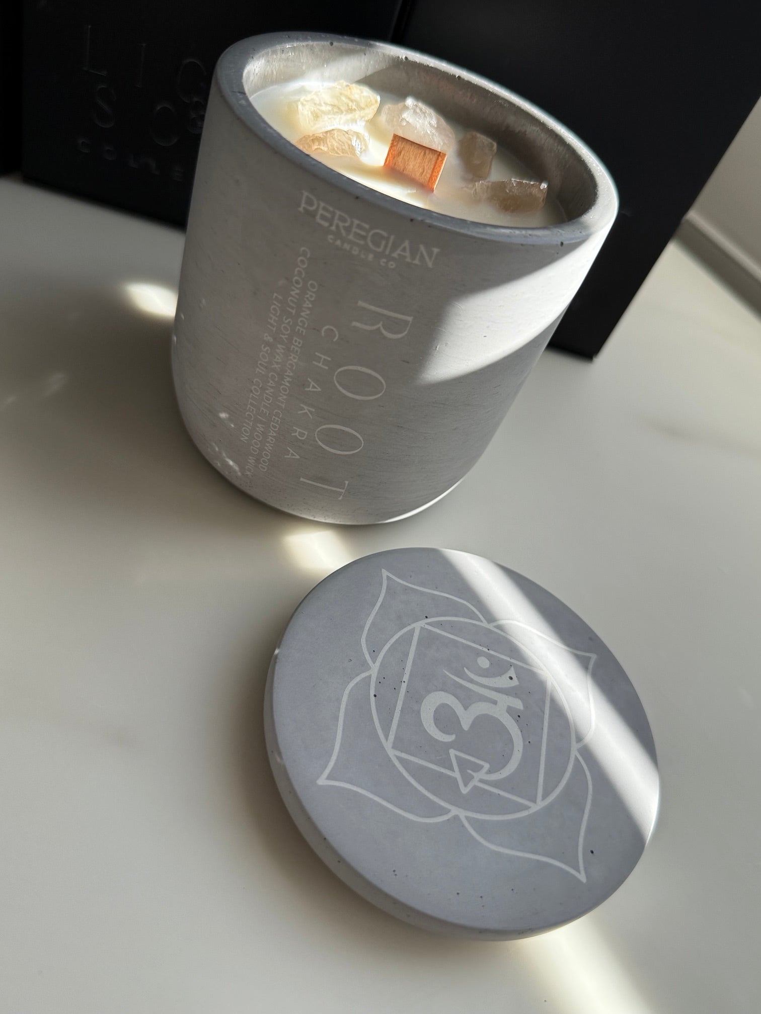SOLD OUT Root Chakra - Tall Candle