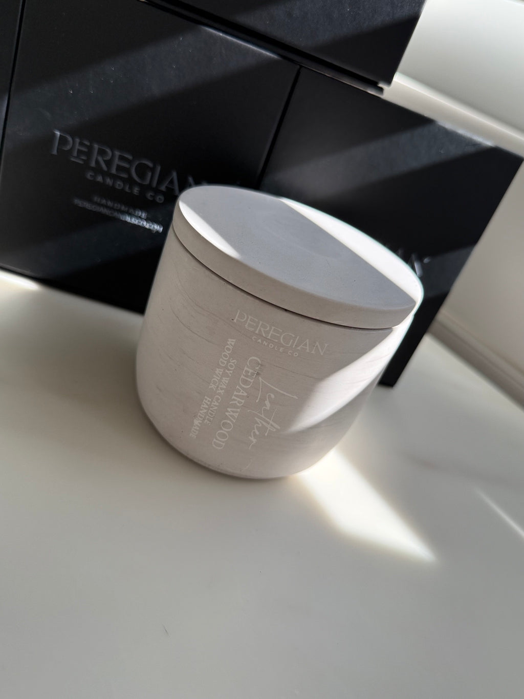 Arabian Collection - Short Candle - Amber Sandalwood & Leather Cedarwood