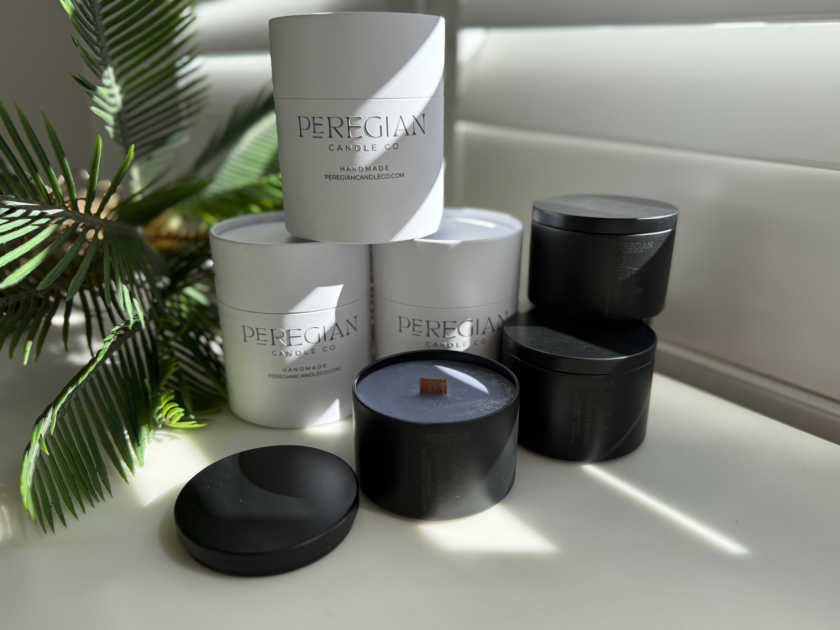 Arabian Collection - Tins - Amber Sandalwood & Leather Cedarwood