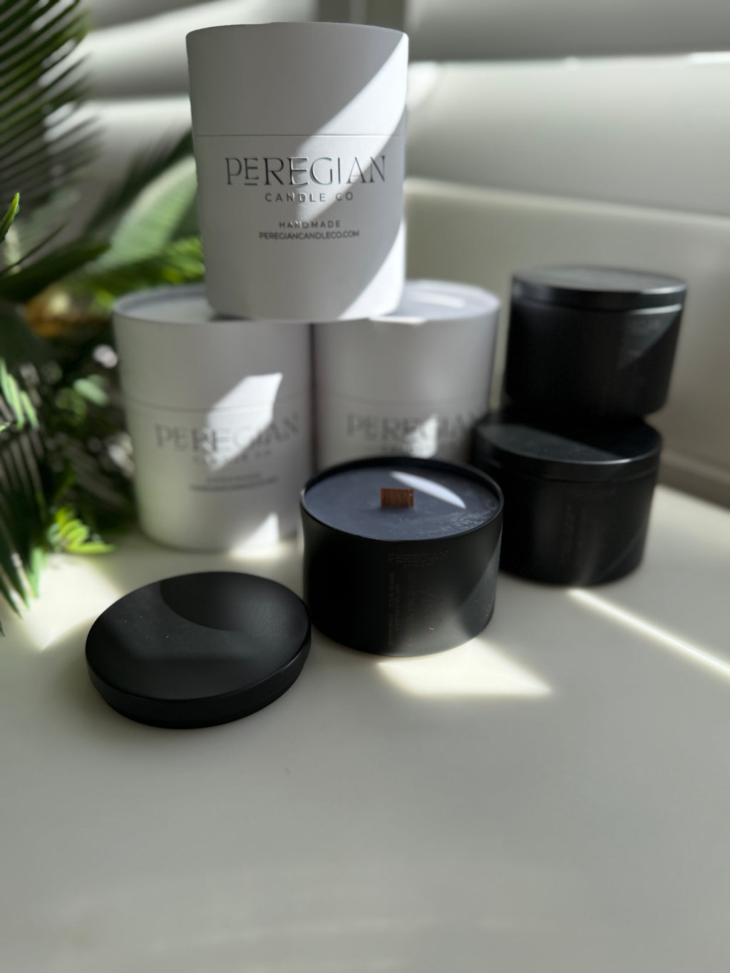 Arabian Collection - Tins - Amber Sandalwood & Leather Cedarwood