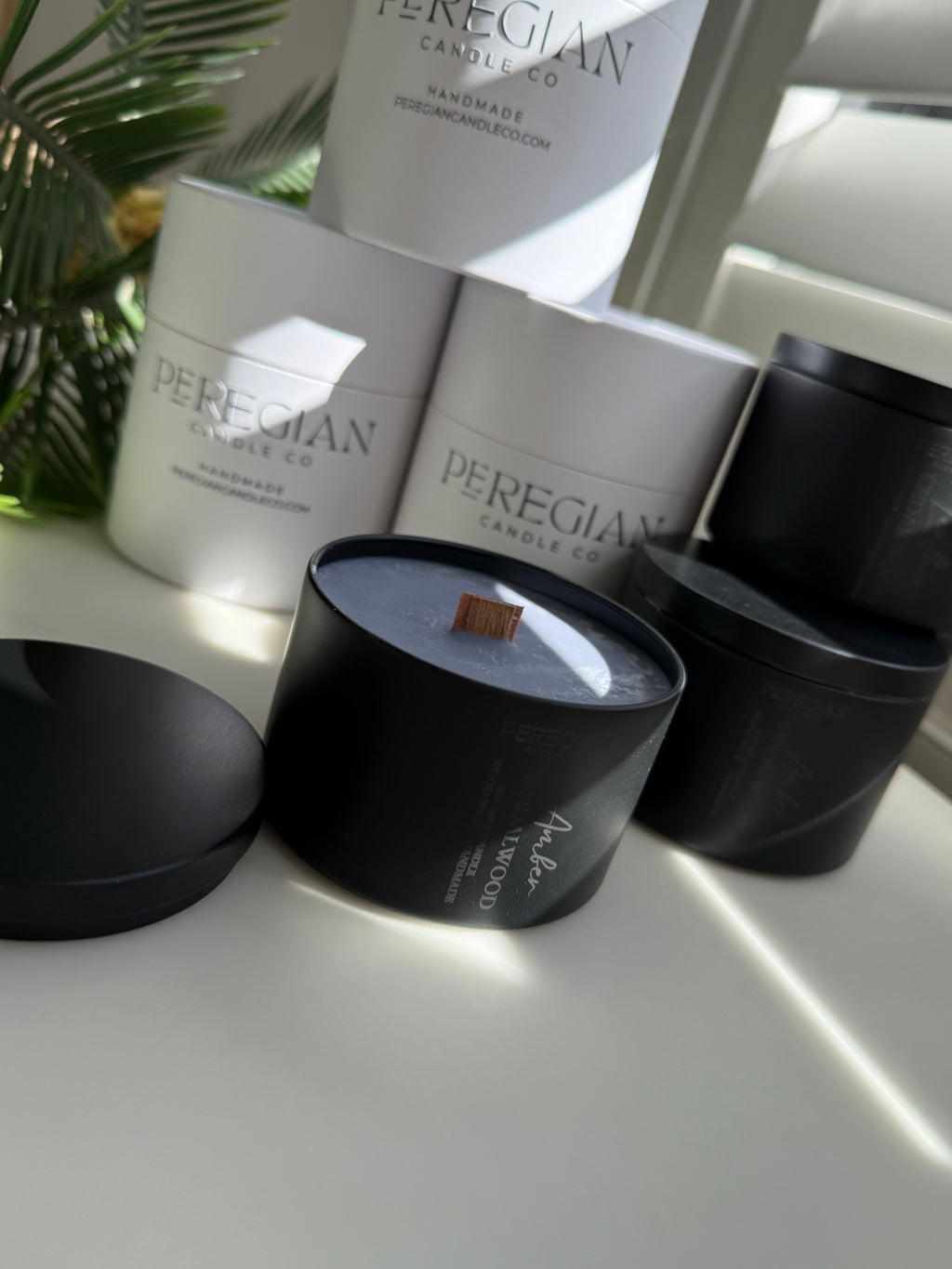 Arabian Collection - Tins - Amber Sandalwood & Leather Cedarwood