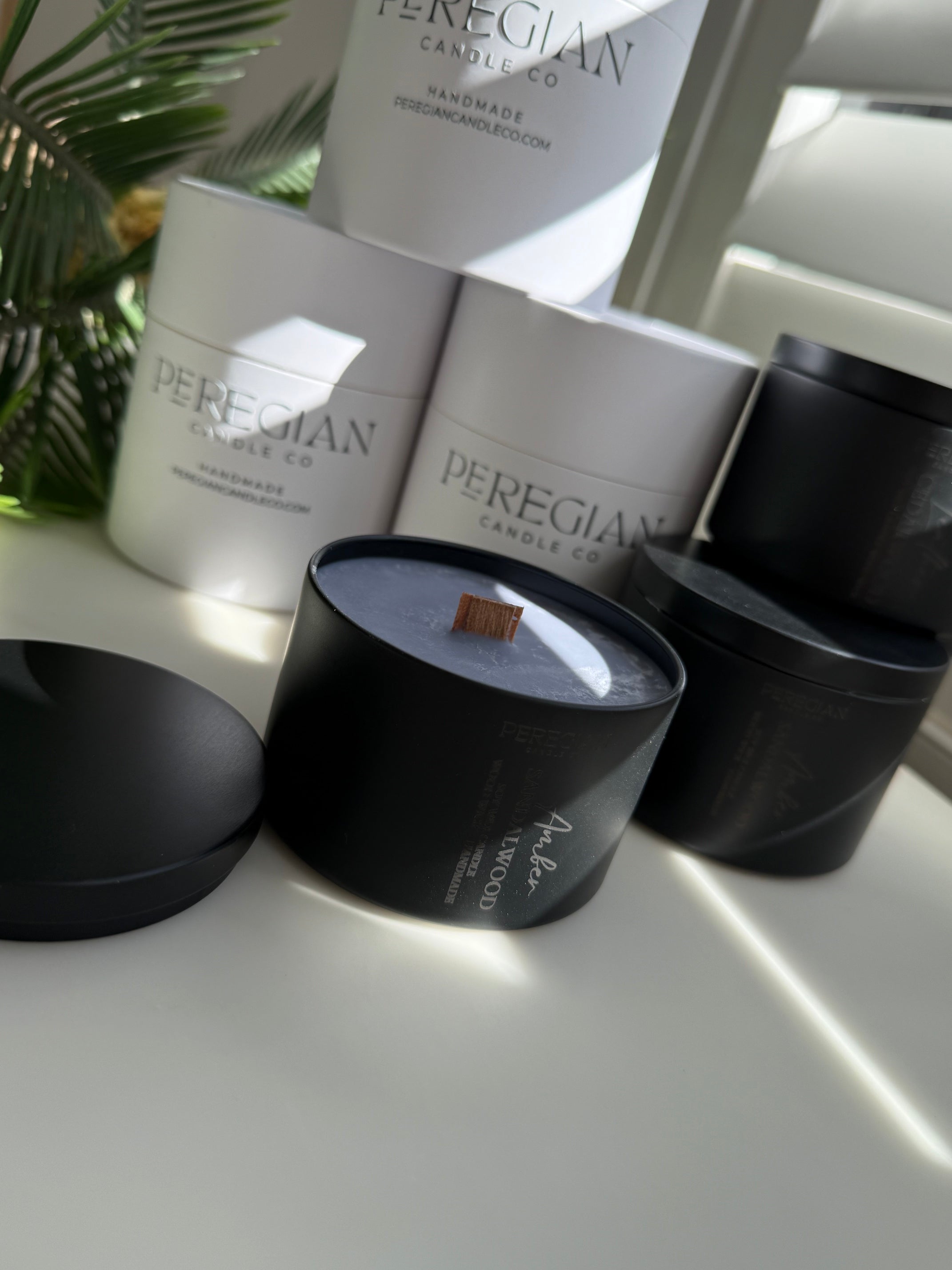 Arabian Collection - Tins - Amber Sandalwood & Leather Cedarwood